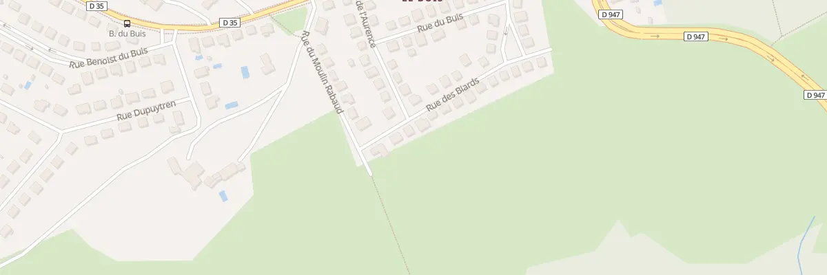 Plan du 23 Rue des Biards à Couzeix