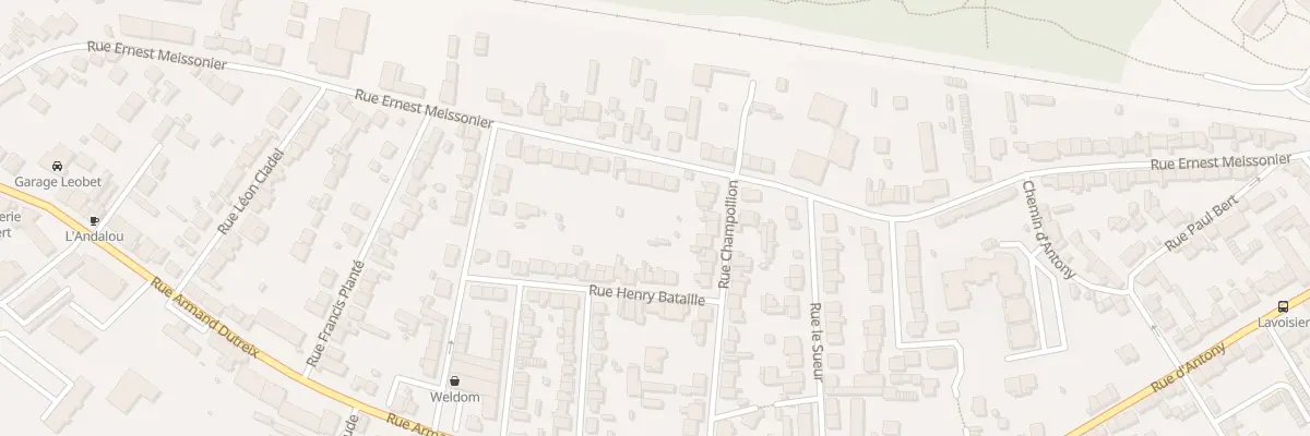 Plan du 63 Rue Meissonier à Limoges