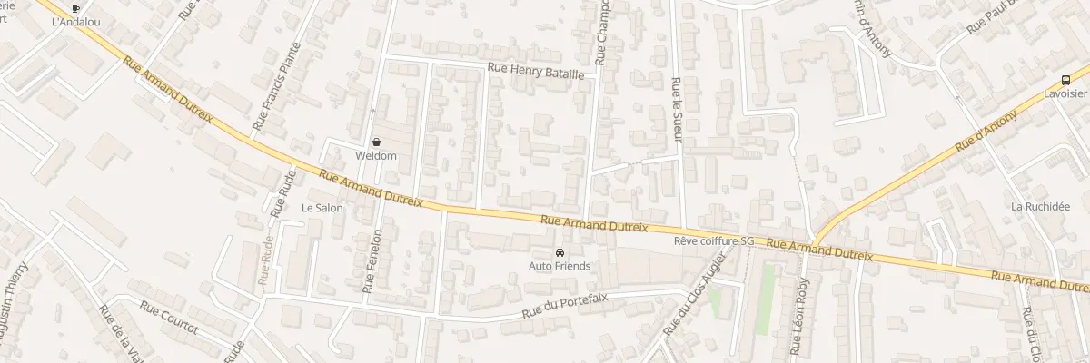 Plan du 158 Rue Armand Dutreix à Limoges