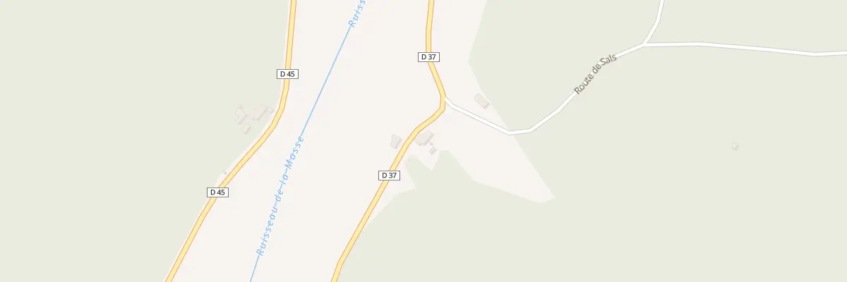 Plan du 495 Rte des Campagnes aux Junies