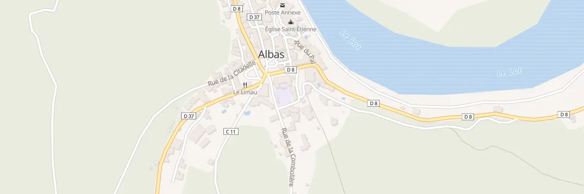 Plan du 5310 La Ville à Albas