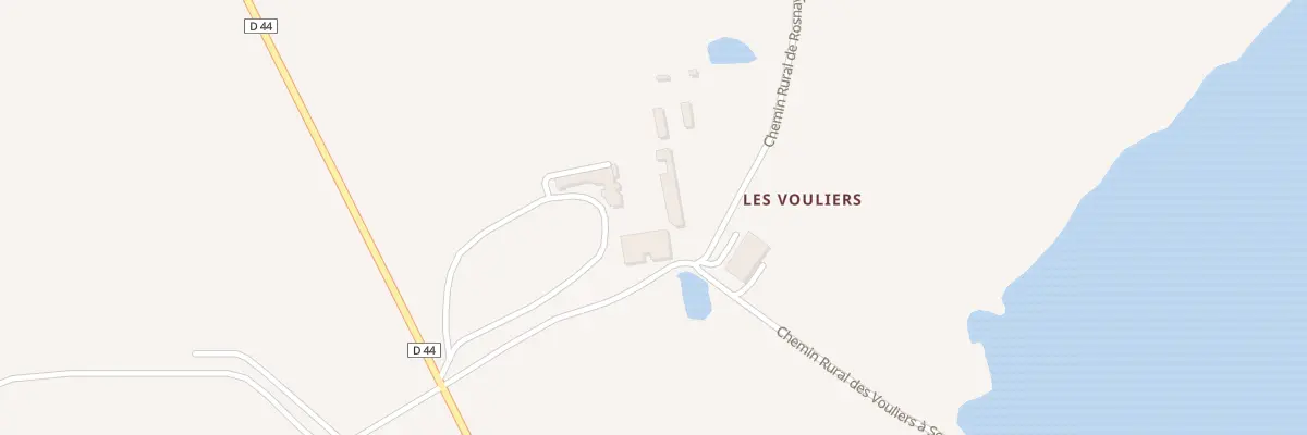 Plan du 2 Les Vouliers à Ciron