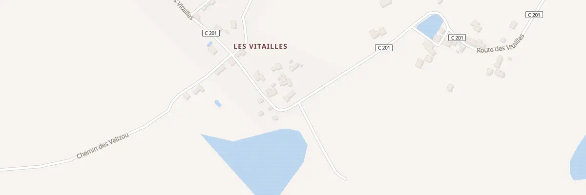 Plan du 91 Rte des Vitailles à Saint-Yrieix-la-Perche