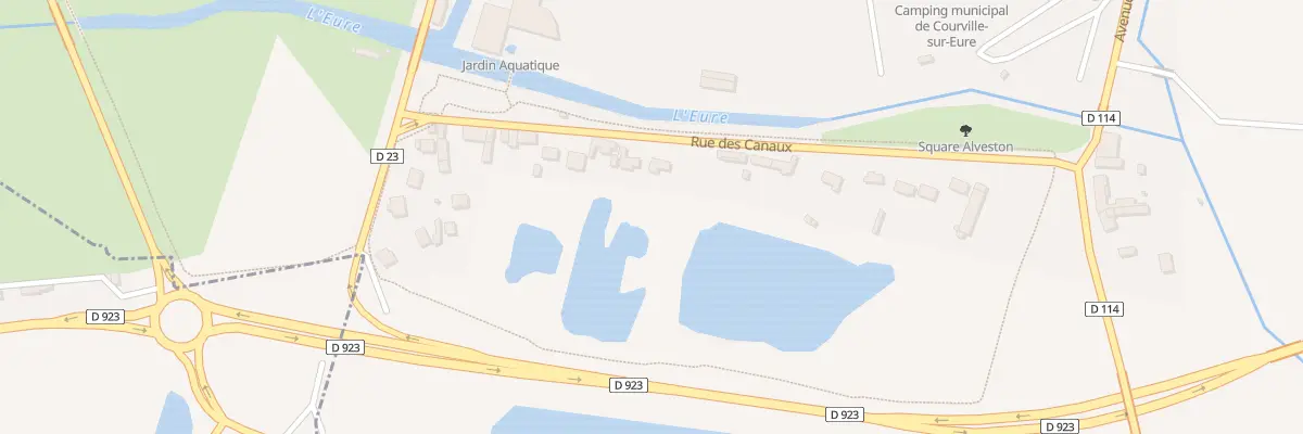 Plan du 20 Rue des Canaux à Courville-sur-Eure