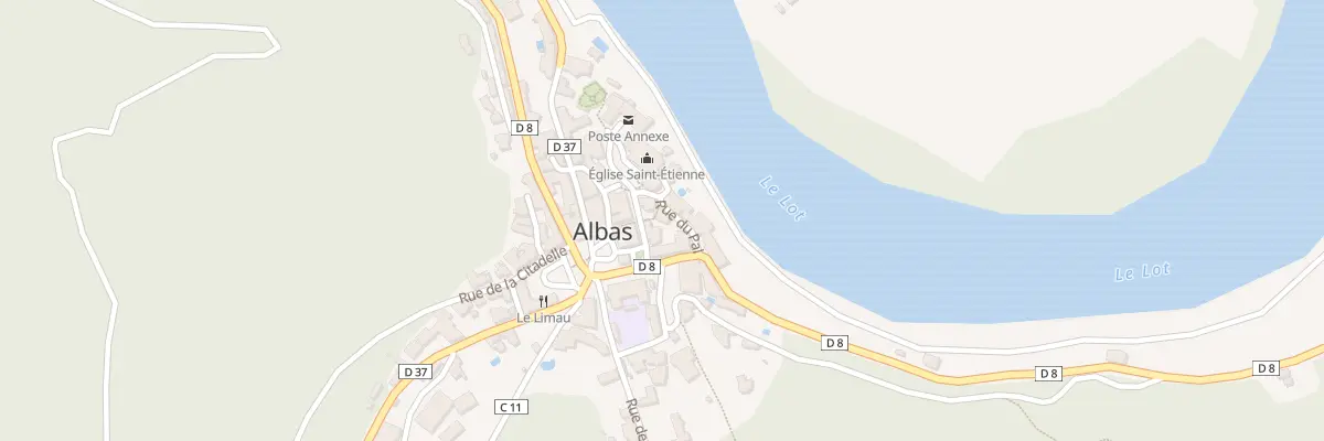 Plan du 41 Rue du Pal à Albas