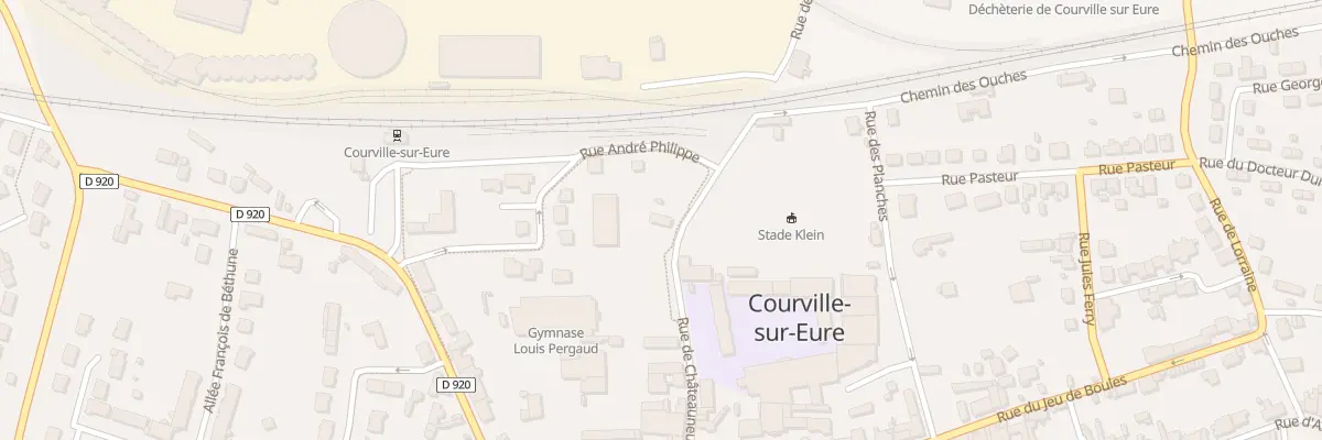 Plan du 13 Rue de Chateauneuf à Courville-sur-Eure
