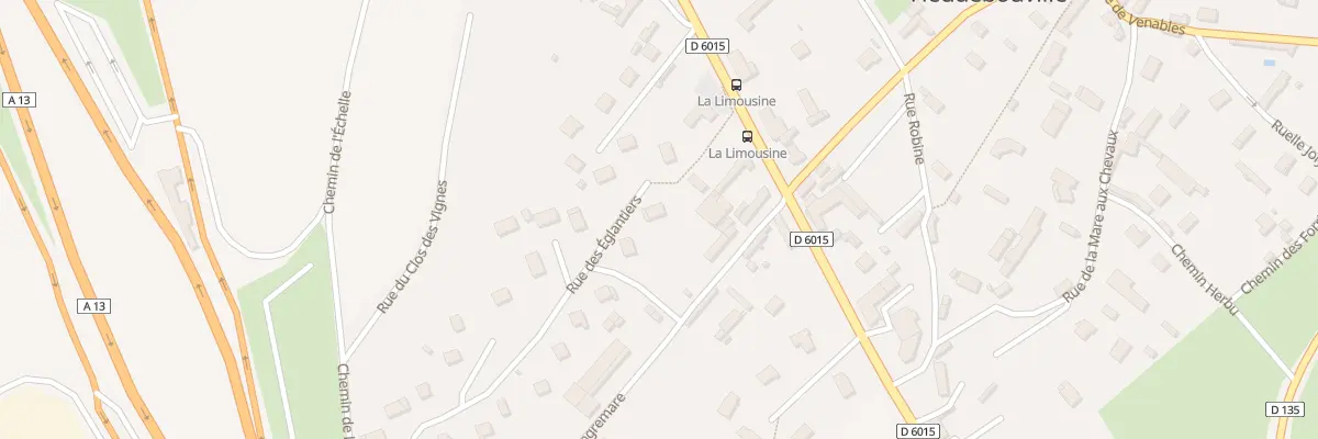 Plan du 14 Rue des Eglantiers à Heudebouville