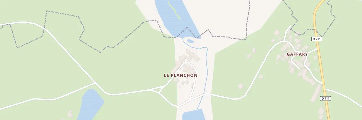 Plan du 5 Le Planchon à Balledent