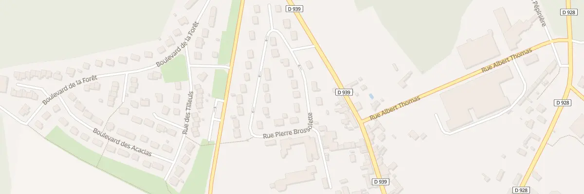 Plan du 6 Rue Pierre Brossolette à Châteauneuf-en-Thymerais