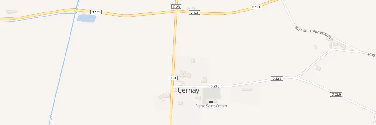 Plan du 5002 Cernay à Cernay