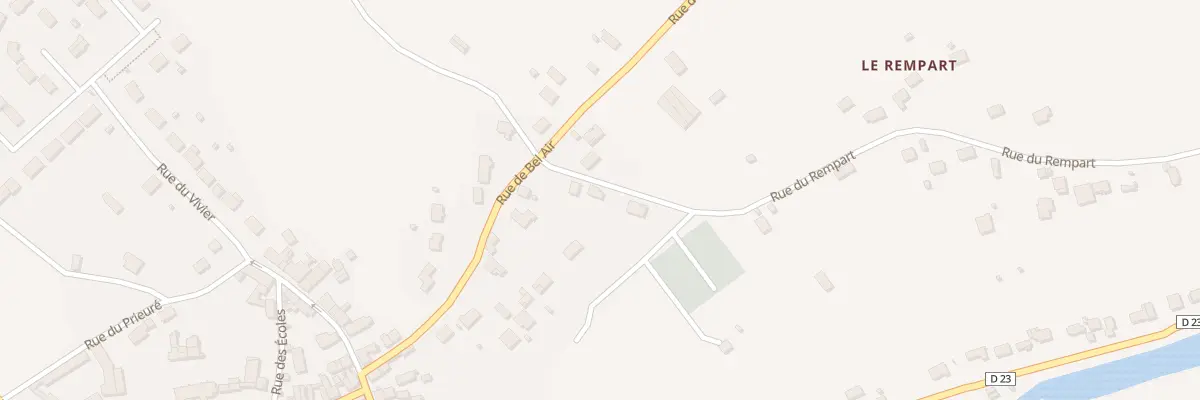 Plan du 4 Rue du Rempart à Cloyes-les-Trois-Rivières