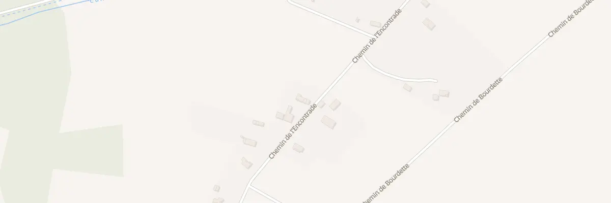 Plan du 94 Che de l’Encontrade à Labastidette
