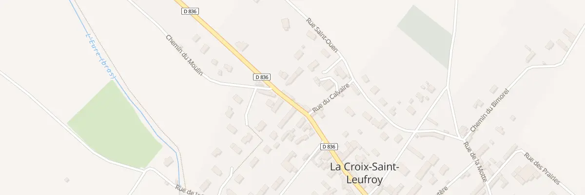 Plan du 48 Rue de Louviers - La Croix St à Clef Vallée d’Eure