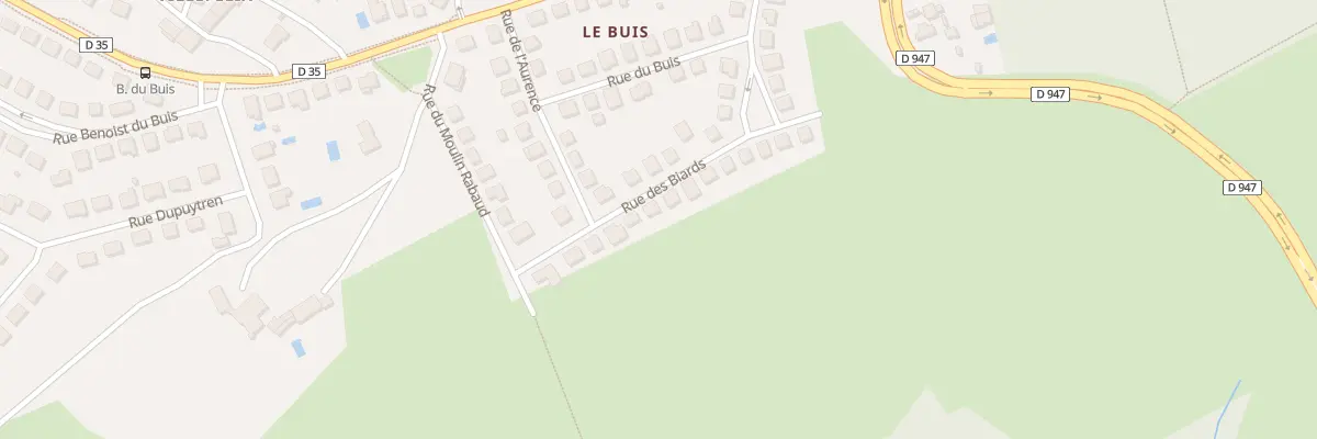Plan du 17 Rue des Biards à Couzeix