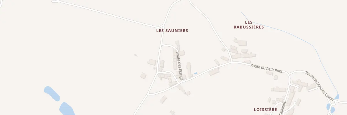 Plan du 5 Rte des Etangs à Chaillac