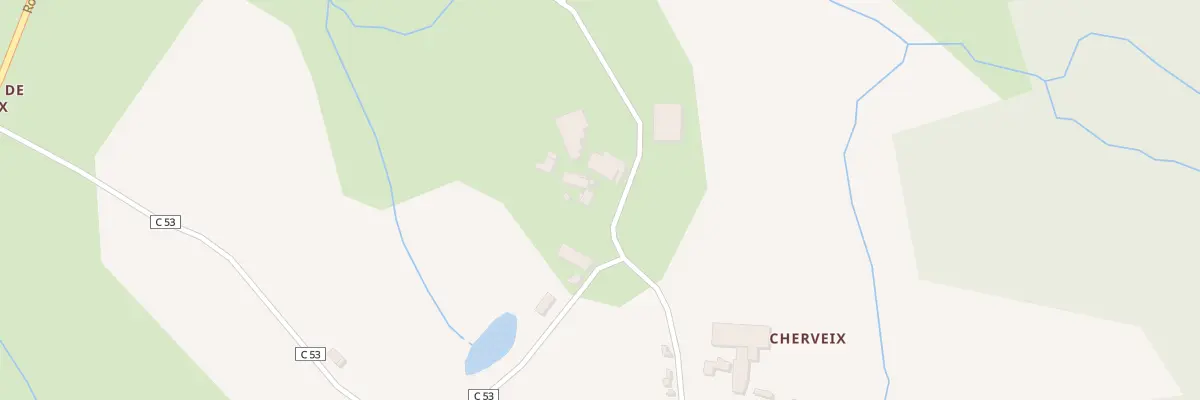 Plan du 14 Rte de Cherveix à Saint-Yrieix-la-Perche