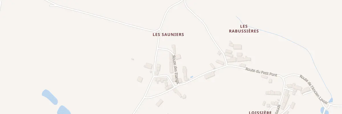 Plan du 7 Rte des Etangs à Chaillac