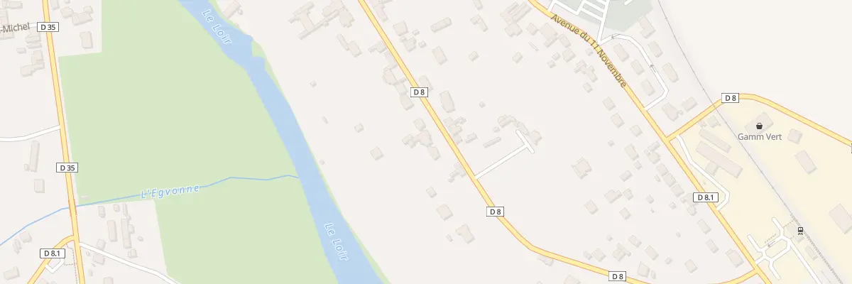 Plan du 58 Rue Jean Chauveau à Cloyes-les-Trois-Rivières