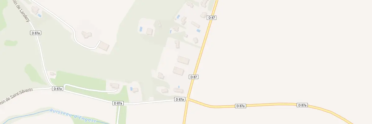 Plan du 1840 Rte de Saint Paul sur Save à Larra