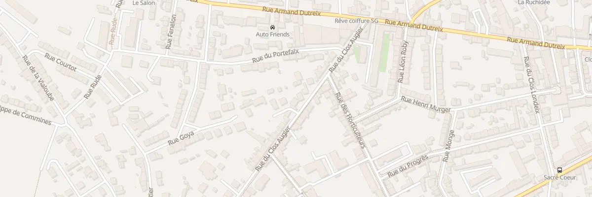 Plan du 24 Rue du Clos Augier à Limoges