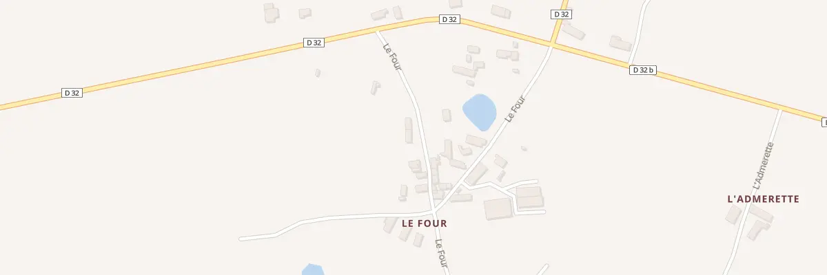 Plan du 4 Le Four à Lignac