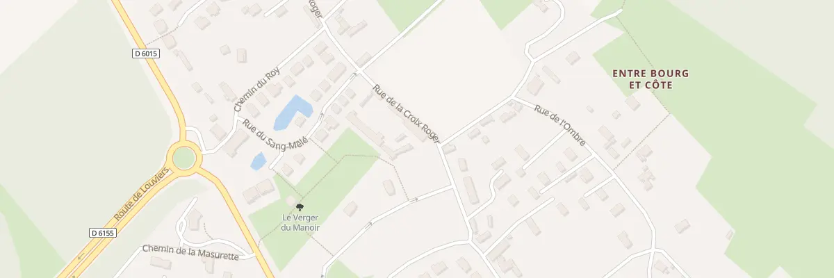 Plan du 19 Rue de la Croix Roger à Heudebouville