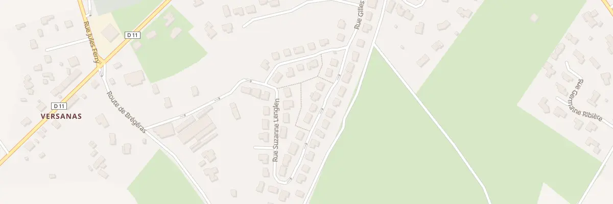 Plan du 19 Rue Suzanne Lenglen à Condat-sur-Vienne