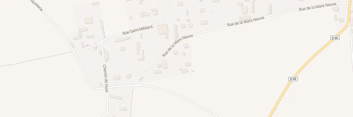 Plan du 3 Rue de la Mare Neuve à Ailly