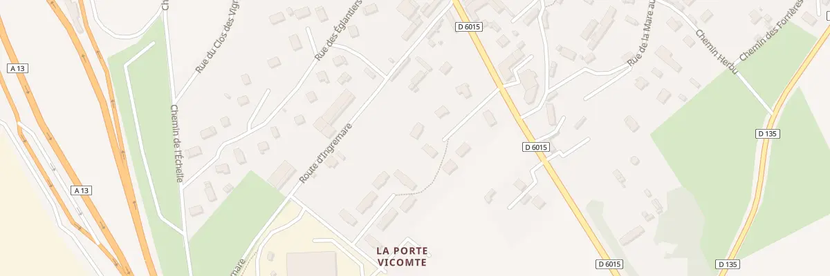 Plan du 1 La Porte Vicomte à Heudebouville