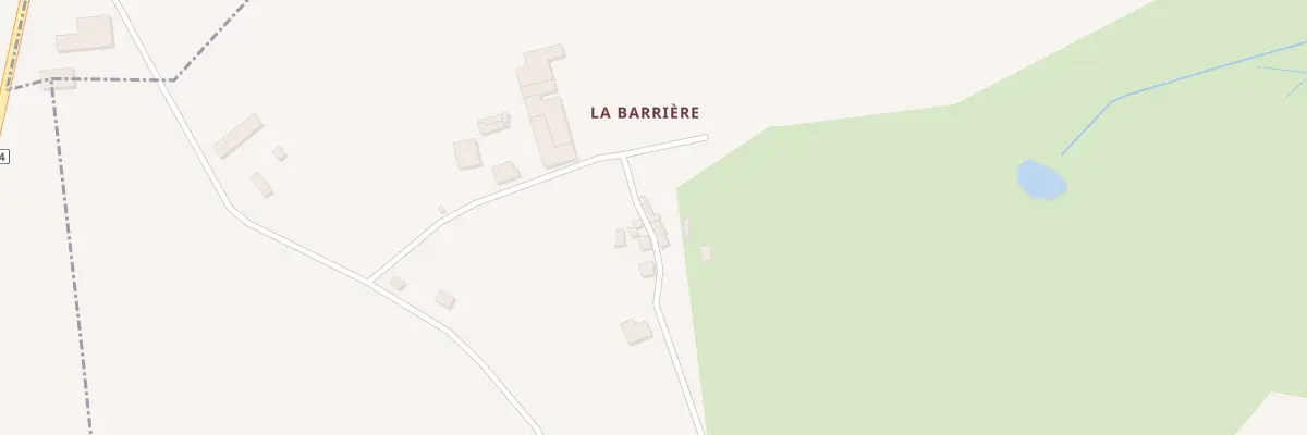 Plan du 4 La Barriere à La Roche-l’Abeille