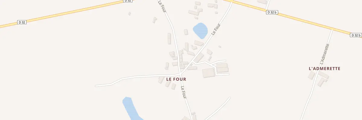 Plan du 5 Le Four à Lignac