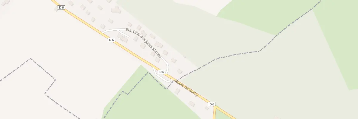 Plan du 28 Rue Cote aux Joncs Marins à Cailly