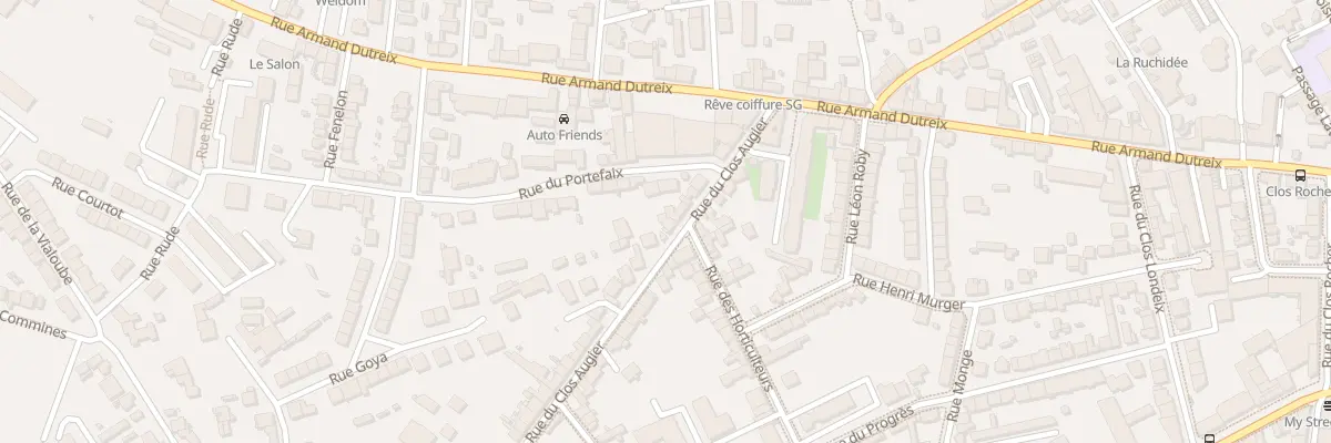 Plan du 14 Rue du Clos Augier à Limoges