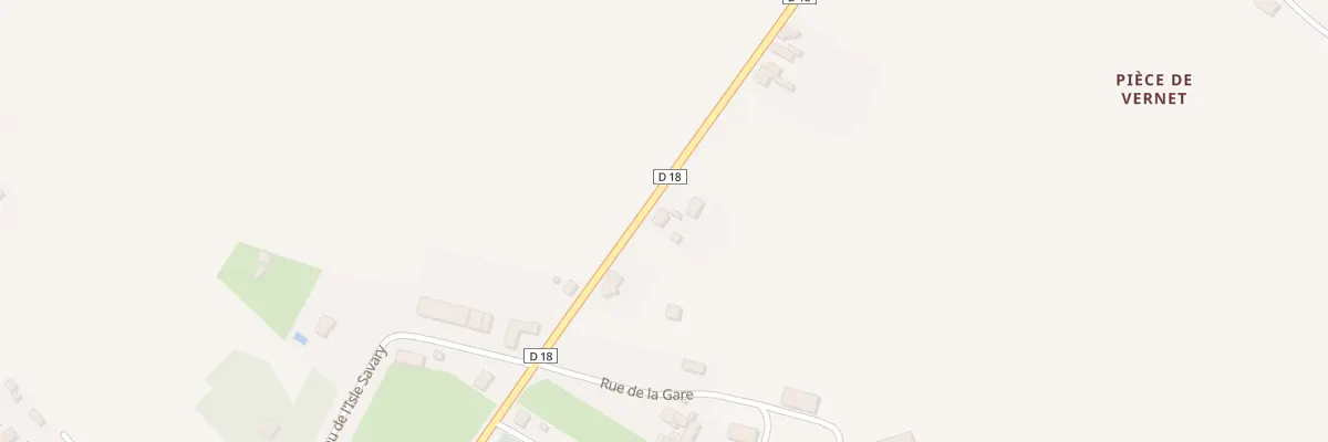 Plan du 5366 Piece de Vernet à Clion