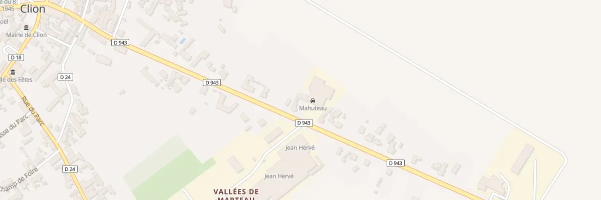 Plan du 29 Rue de la République à Clion