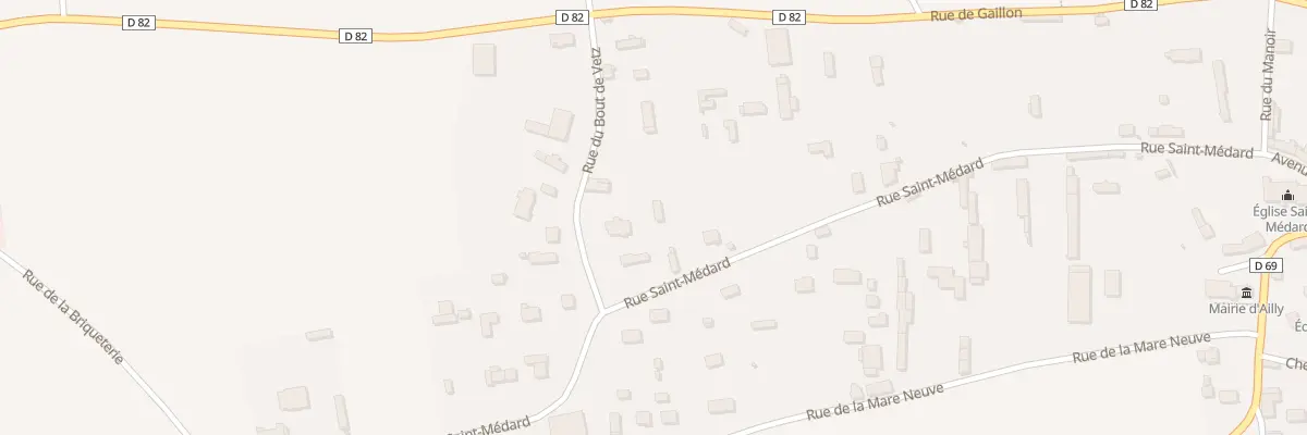 Plan du 18 Rue St Medard à Ailly