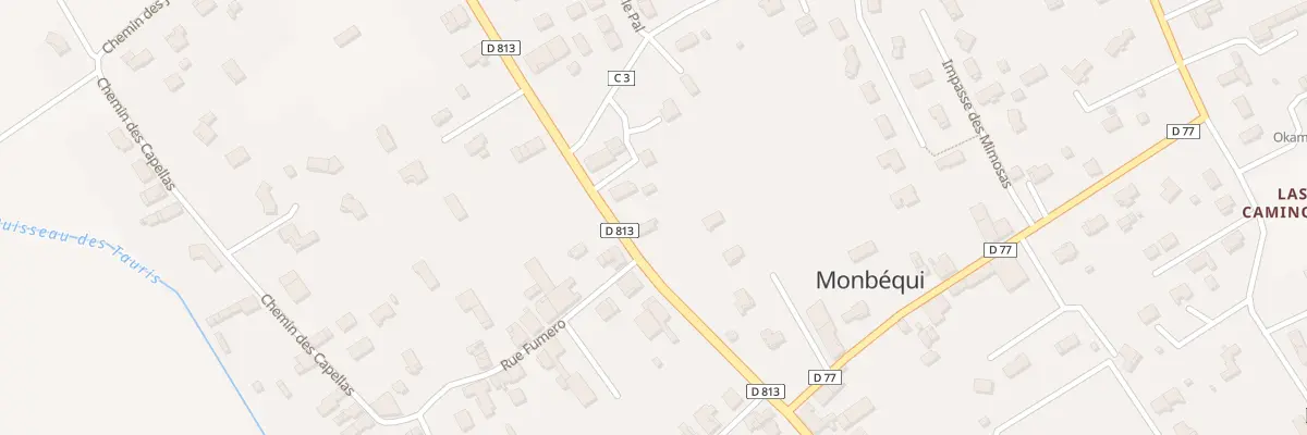 Plan du 160 Av de Bordeaux à Monbéqui