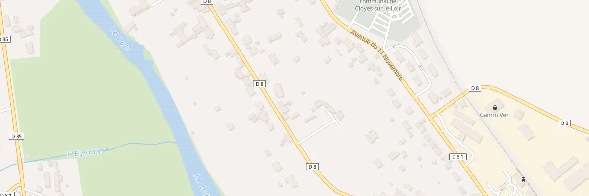 Plan du 47 Rue Jean Chauveau à Cloyes-les-Trois-Rivières