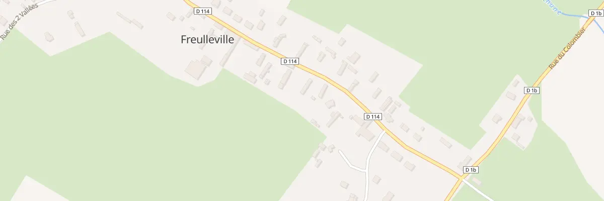 Plan du 274 Rue des Deux Vallees à Freulleville