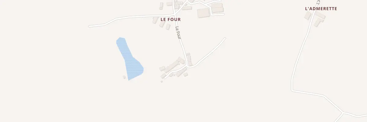 Plan du 22 Le Four à Lignac