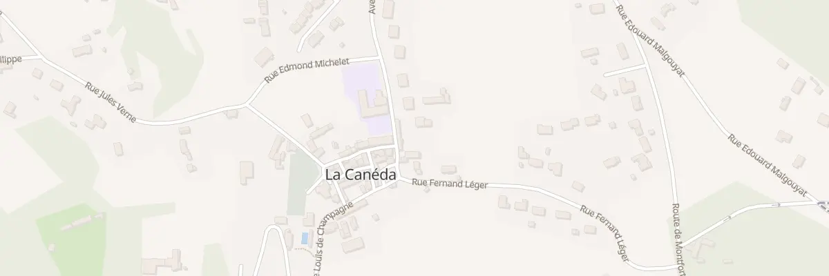 Plan du 129 Av de la Canéda à Sarlat-la-Canéda