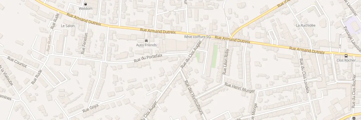 Plan du 10 Rue du Clos Augier à Limoges