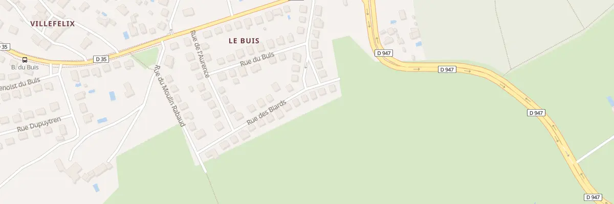 Plan du 7 Rue des Biards à Couzeix