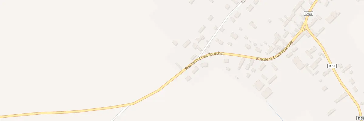 Plan du 29 Rue de la Croix Fourchet à Coudres