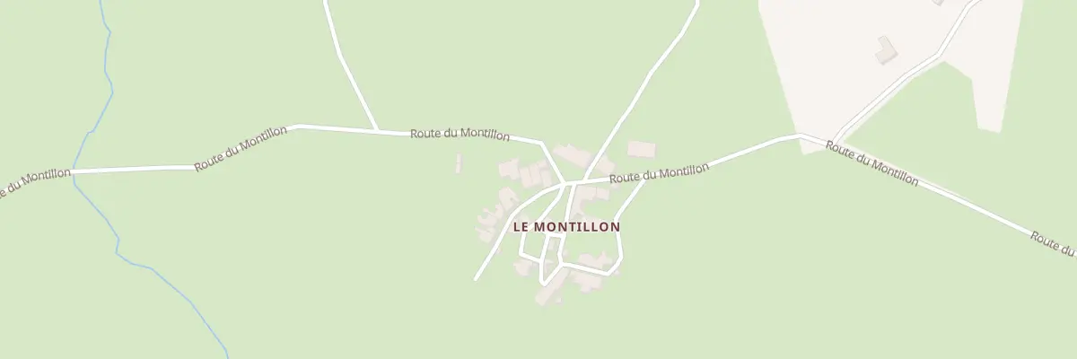 Plan du 6707 Le Montillon à Châteauponsac