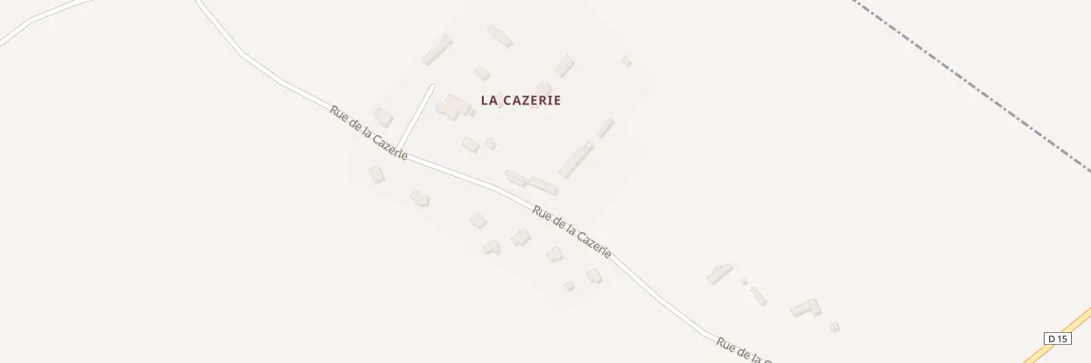 Plan du 450 Rue de la Cazerie à La Vieux-Rue