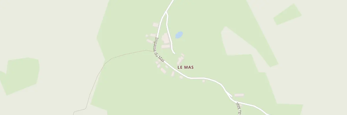 Plan du 79 Le Mas à Villac