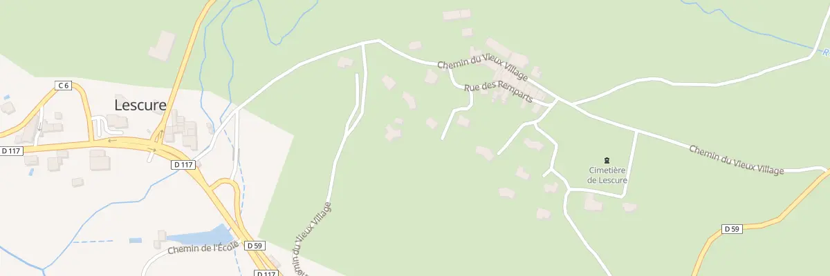 Plan du 5277 Las Coumanios à Lescure