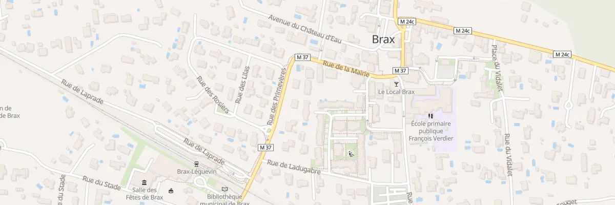 Plan du 16B Rue de la Mézaillade à Brax