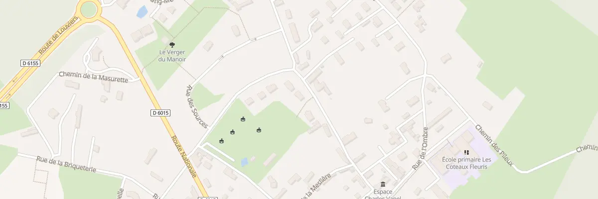 Plan du 9B Rue de la Croix Roger à Heudebouville